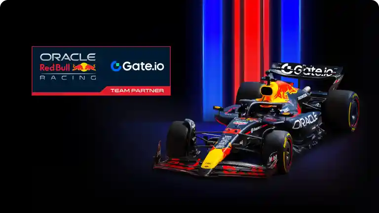 Gate.io 宣布成為 F1 紅牛車隊官方贊助商